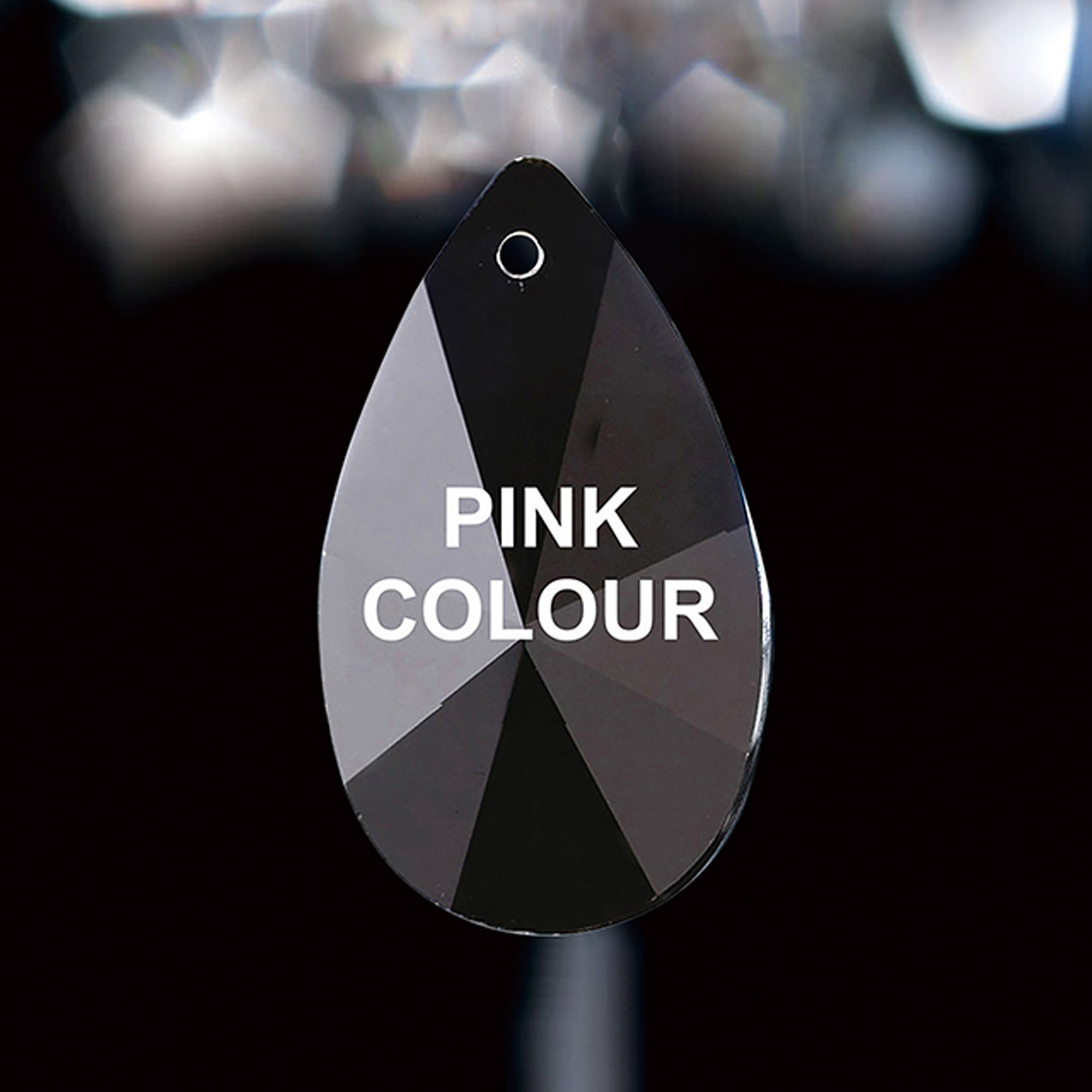 C20137  Crystal Star Pendalogue Without Ring 38mm